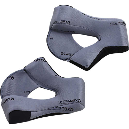 ICON 0134-2791 Icon Airflite Cheek Pads - Hydradry - Gray - 2Xl