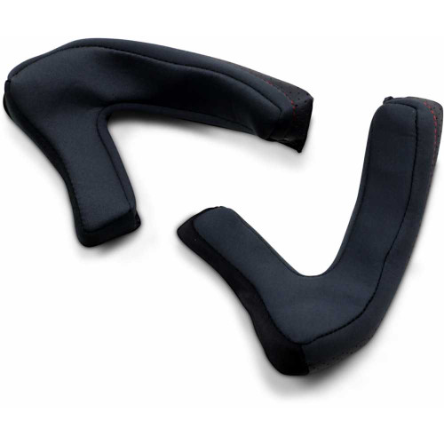 Z1R 0134-2614 Z1R Road Maxx Cheek Pads - Black - 3Xl