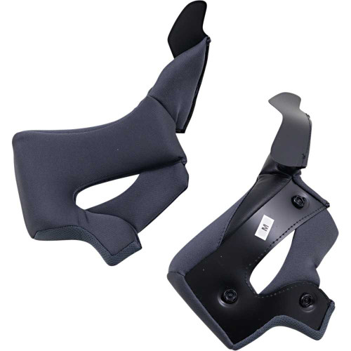 Z1R 0134-2685 Z1R Warrant Cheek Pads - Black - Medium