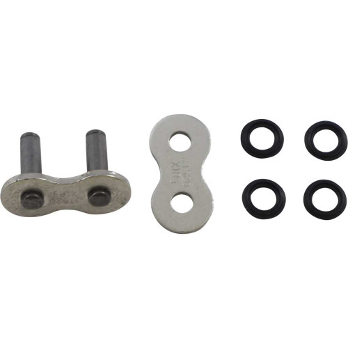 JT CHAINS JTC520X1R3NNRL Jt Chains 520 X1R3 - Nickel - Rivet Connecting Link Jtc520X1R3Nnrl