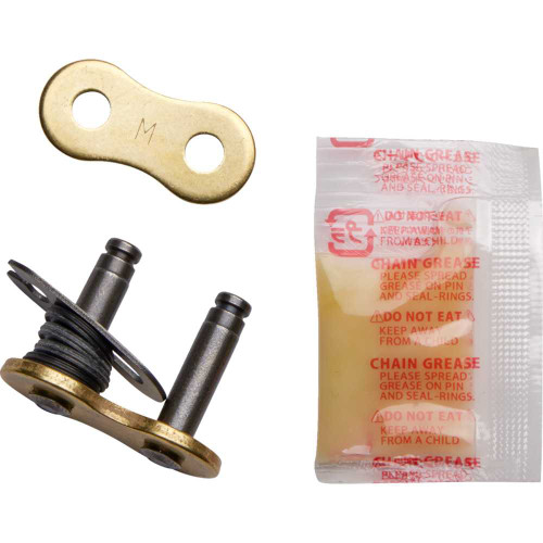 RK 525MAXXCLG Rk 525 Max-X - Connecting Link - Clip - Gold 525Maxx-Cl-G