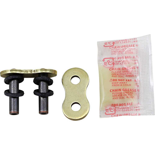 RK 530MAXXRLG Rk 530 Max X - Connecting Link - Rivet - Gold 530Maxx-Rl-G