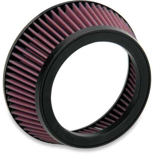 LA CHOPPERS LAXXXFLG La Choppers Replacement Air Filter - Red - La Choppers/Affliction Air Cleaners - Dyna/Softail/Touring/Trike La-Xxxflg