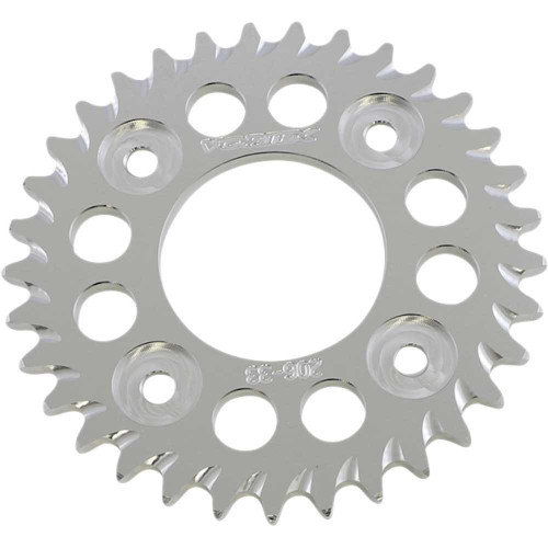 VORTEX 20633 Vortex Aluminum Sprocket - Silver - Rear - 33 Tooth 206-33
