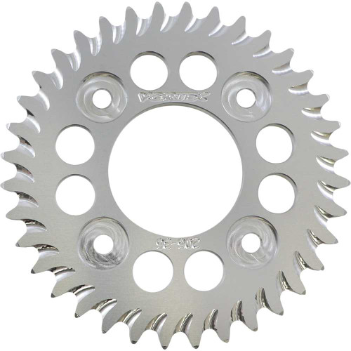 VORTEX 20636 Vortex Aluminum Sprocket - Silver - Rear - 36 Tooth 206-36