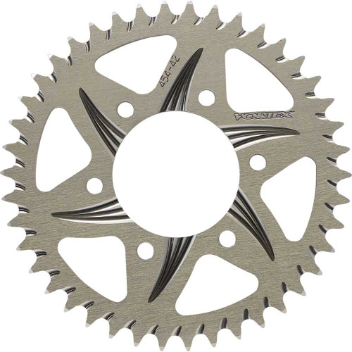 VORTEX 45442 Vortex Aluminum Sprocket - Silver - Rear - 42 Tooth 454-42