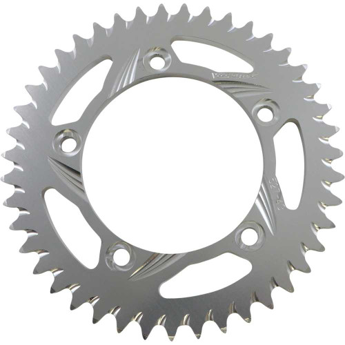 VORTEX 52743 Vortex Aluminum Sprocket - Silver - Rear - 43 Tooth 527-43