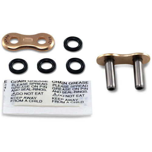 THREED 520Z/3DMLJ/G Threed 520 Z - Connecting Link - Gold - Rivet 520Z/3D-Mlj/G