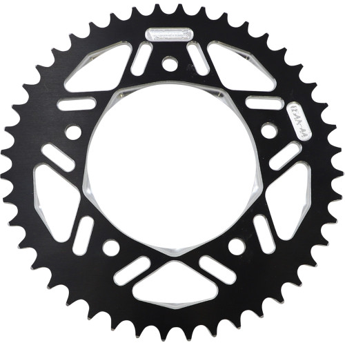 Vortex Aluminum Sprocket - Black - Rear - 44 Tooth 654Azk-44