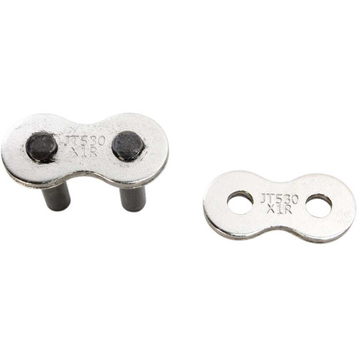 JT CHAINS JTC530X1RNNRL Jt Chains 530 X1R - Replacement Master Link - Rivet - Nickel Jtc530X1Rnnrl