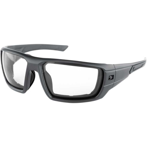 BOBSTER BMIS001C Bobster Mission Sunglasses - Matte Gunmetal - Clear Bmis001C