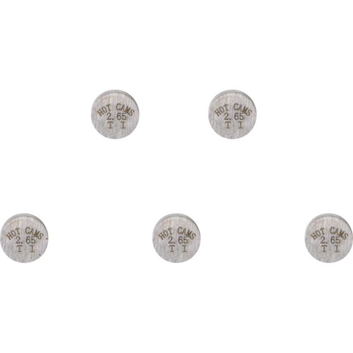HOT CAMS 5PK748265 Hot Cams Valve Shim - 7.48 X 2.65 - 5 Pack 5Pk748265