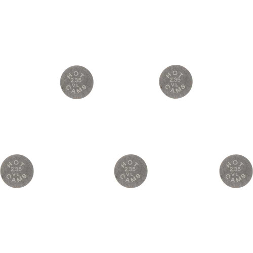 HOT CAMS 5PK748235 Hot Cams Valve Shim - 7.48 X 2.35 - 5 Pack 5Pk748235