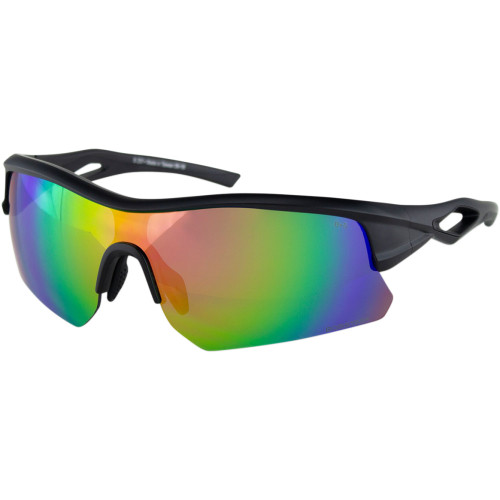 Bobster Dash Sunglasses - Matte Black - Pink Revo Bdas001