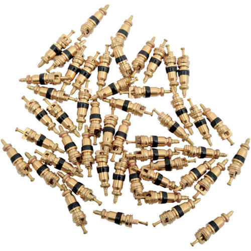 K&L SUPPLY 328214 K&L Supply Valve Core - Straight - Gold - 50 Pack 32-8214
