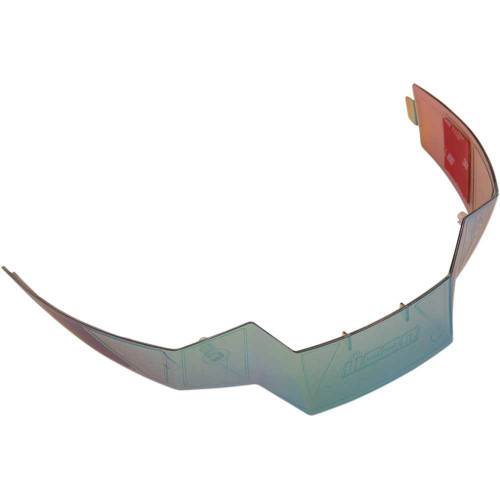 ICON 0133-1204 Icon Airflite Rear Spoiler - Rst Green