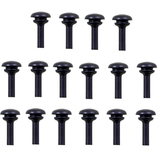 Arlen Ness Passenger Floorboards Deep Cut Rubber 06-847