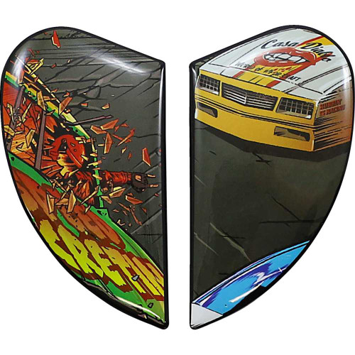 ICON 0133-1360 Icon Airform Side Plates - Stroker - Black