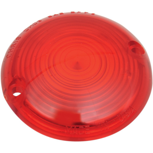 Chris Products Turn Signal Lens - '63-'85 Fl - Red Dhd3R