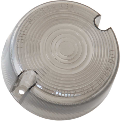 CHRIS PRODUCTS DHD2S Chris Products Turn Signal Lens - '00-'01 St/Fxd - Smoke Dhd2S