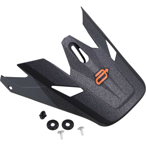 ARCTIVA 0132-1459 Arctiva Rise Visor Kit - Cambio - Black/Orange