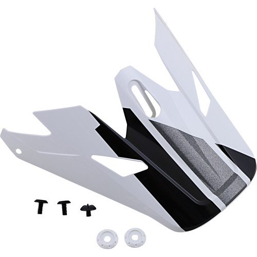 Z1R Rise Visor - Evac - Gloss White/Black/Gray