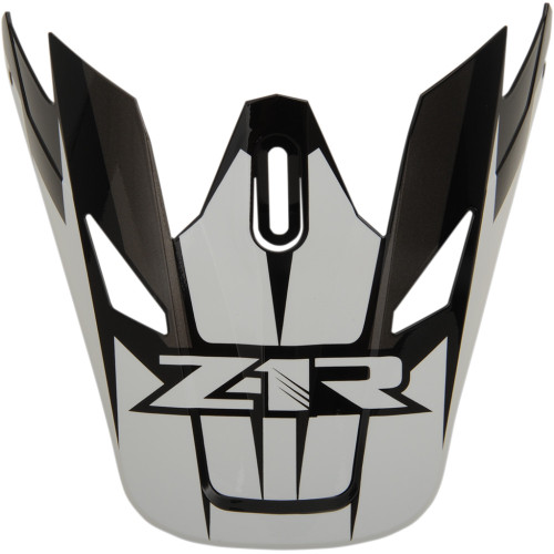 Z1R Rise Visor Kit - Ascend - Black/White