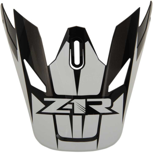 Z1R 0132-1245 Z1R Rise Visor Kit - Ascend - Black/White