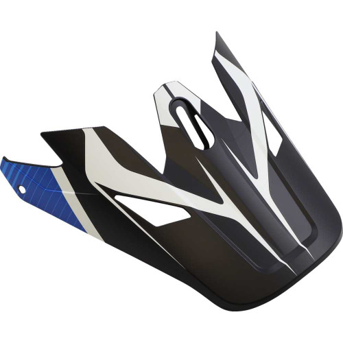 Z1R 0132-1476 Z1R Rise Visor Kit - Flame - Blue
