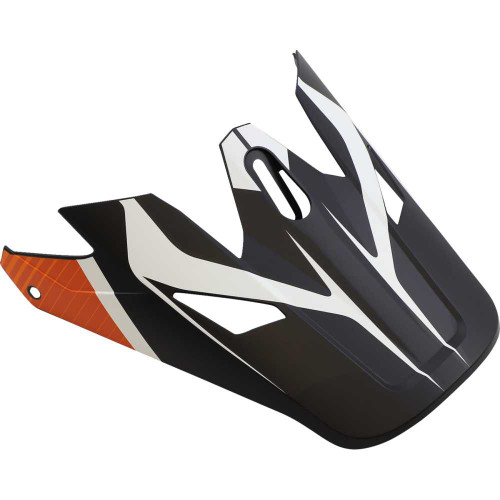 Z1R 0132-1474 Z1R Rise Visor Kit - Flame - Orange