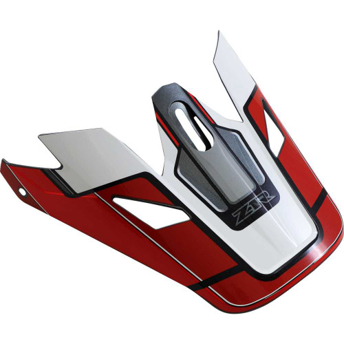 Z1R 0132-1471 Z1R Rise Visor Kit - Mc - Red/Gray