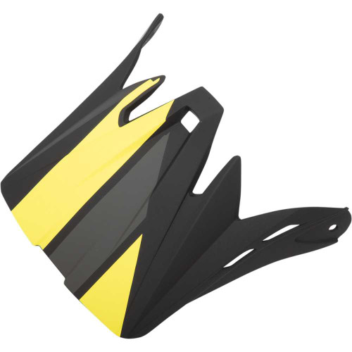 Z1R 0132-1408 Z1R Rise Visor Kit - Child - Evac - Matte Black/Hi-Vis/Gray