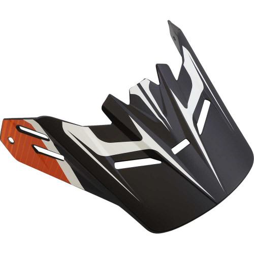 Z1R 0132-1488 Z1R Youth Rise Visor Kit - Flame - Orange