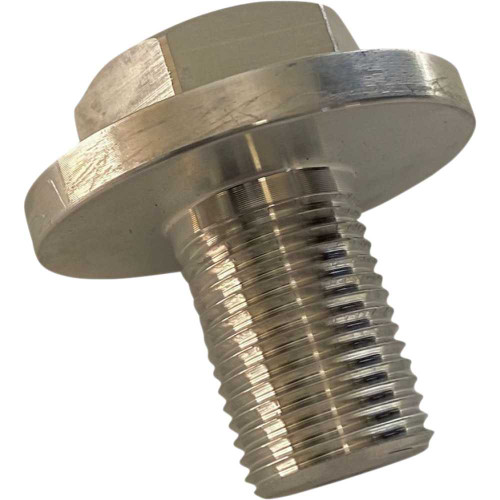PRO-ONE PERF.MFG. 106201 Pro-One Perf.Mfg. Steering Stem Bolt - Raw Aluminum 106201