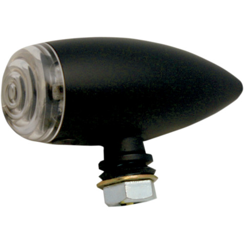 Pro-One Perf.Mfg. Bullet Marker Light - Black/Smooth 400370B