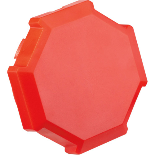 Moose Utility Hub Cap - Red - Rzr 100-2273-Pu