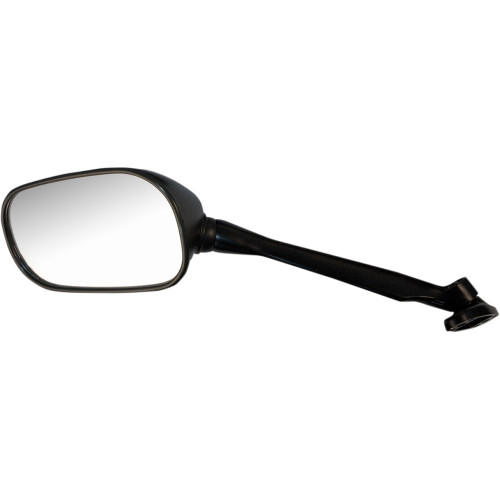 Emgo Mirror - Side View - Rectangle - Black - Left 20-87102
