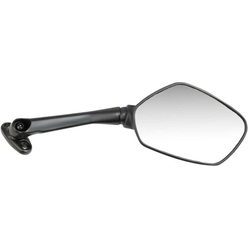 EMGO 2061721 Emgo Mirror - Side View - Polygon - Black - Right 20-61721