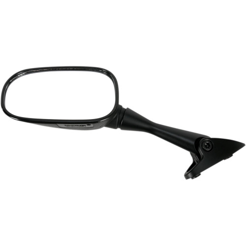 Emgo Mirror - Side View - Rectangle - Black - Left 20-37342