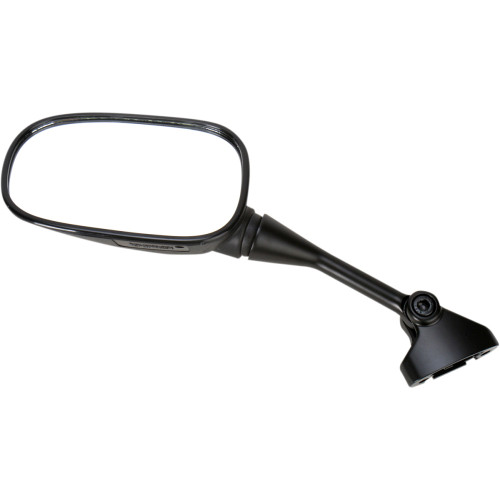 Emgo Mirror - Side View - Rectangle - Black - Left 20-37352 Emgo Mirror - Side View - Rectangle - Black - Left 20-37352