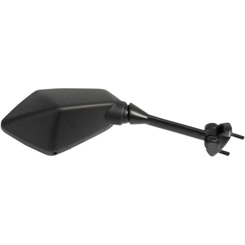 EMGO 2049291 Emgo Mirror - Side View - Polygon - Black - Right 20-49291