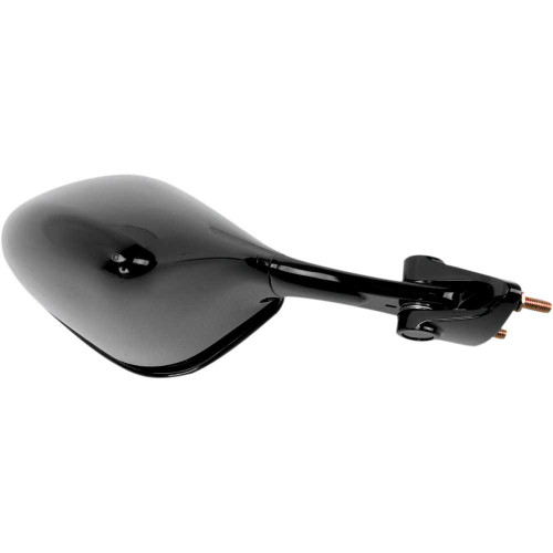 EMGO 2043052 Emgo Mirror - Side View - Rectangle - Black - Left 20-43052