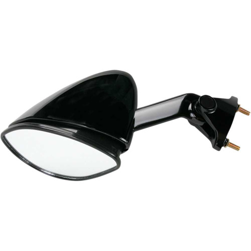 EMGO 2043062 Emgo Mirror - Side View - Cat Eye - Black - Left 20-43062