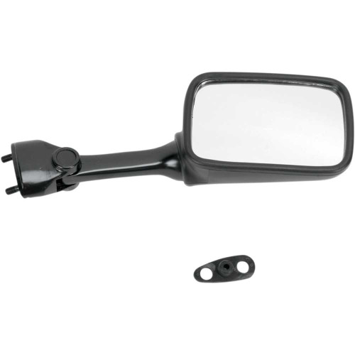 EMGO 2078291 Mirror - Side View - Rectangle - Black - Right 20-78291