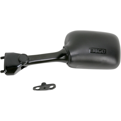 Mirror - Side View - Rectangle - Black - Left 20-78292