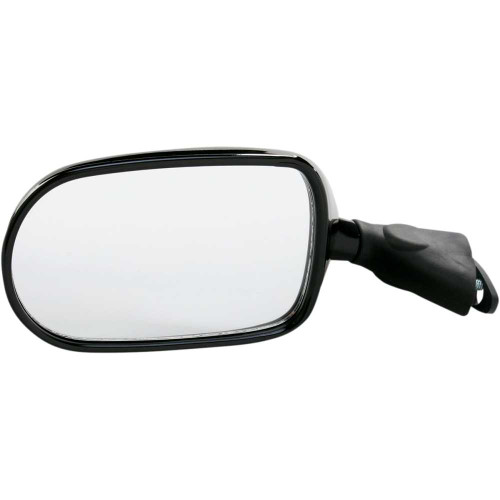 EMGO 2055202 Emgo Mirror - Side View - Oval - Black - Left 20-55202