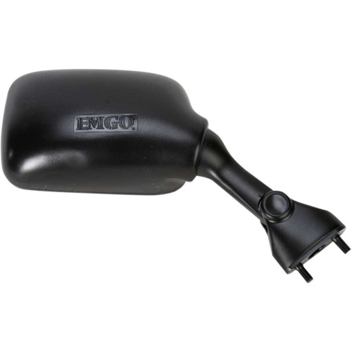 EMGO 2097221 Emgo Mirror - Side View - Rectangle - Black - Right 20-97221
