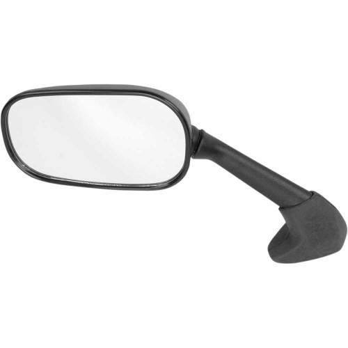 EMGO 2080532 Emgo Mirror - Side View - Rectangle - Black - Left 20-80532