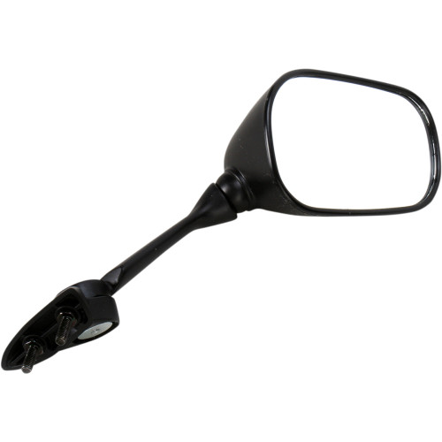 Emgo Mirror - Side View - Rectangle - Black - Right 20-37481