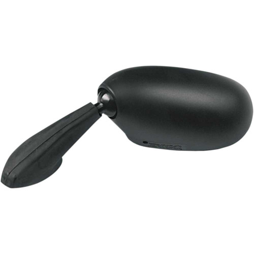 EMGO 2086892 Mirror - Side View - Oval - Black - Left 20-86892